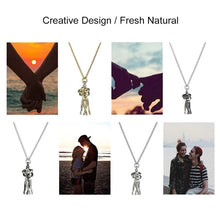 Load image into Gallery viewer, Couple Hugging Pendant Necklace DR Custom Formulations 