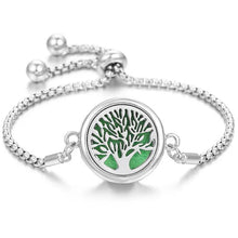 Load image into Gallery viewer, Stainless Steel Perfume Bracelet DR Custom Formulations Silver 2 