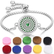 Load image into Gallery viewer, Stainless Steel Perfume Bracelet DR Custom Formulations 