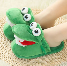 Load image into Gallery viewer, Snuggle Mouth Plush Slippers DR Custom Formulations 