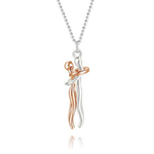 Load image into Gallery viewer, Couple Hugging Pendant Necklace DR Custom Formulations 