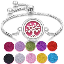 Load image into Gallery viewer, Stainless Steel Perfume Bracelet DR Custom Formulations 