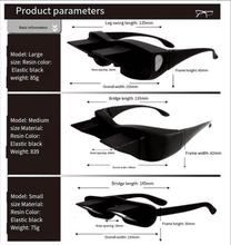 Load image into Gallery viewer, Lazy Periscope Horizontal Reading Glasses DR Custom Formulations 