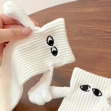 Load image into Gallery viewer, Magnetic Holding Hands Couple Socks DR Custom Formulations 
