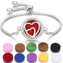 Load image into Gallery viewer, Stainless Steel Perfume Bracelet DR Custom Formulations 