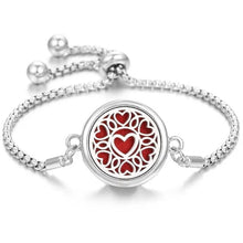 Load image into Gallery viewer, Stainless Steel Perfume Bracelet DR Custom Formulations Silver 8 