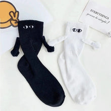 Load image into Gallery viewer, Magnetic Holding Hands Couple Socks DR Custom Formulations 