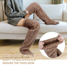Load image into Gallery viewer, Over Knee High Fuzzy Long Socks DR Custom Formulations 