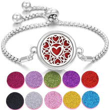 Load image into Gallery viewer, Stainless Steel Perfume Bracelet DR Custom Formulations 