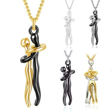 Load image into Gallery viewer, Couple Hugging Pendant Necklace DR Custom Formulations 