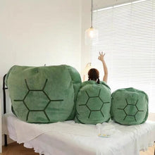 Load image into Gallery viewer, Turtle Power Shell Pillow DR Custom Formulations 