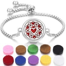Load image into Gallery viewer, Stainless Steel Perfume Bracelet DR Custom Formulations 