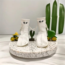 Load image into Gallery viewer, Magnetic Holding Hands Couple Socks DR Custom Formulations 