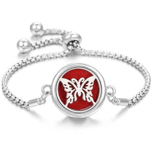 Load image into Gallery viewer, Stainless Steel Perfume Bracelet DR Custom Formulations Silver 13 