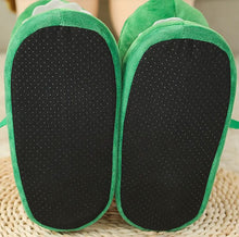 Load image into Gallery viewer, Snuggle Mouth Plush Slippers DR Custom Formulations 