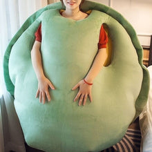 Load image into Gallery viewer, Turtle Power Shell Pillow DR Custom Formulations 