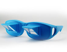 Load image into Gallery viewer, Lazy Periscope Horizontal Reading Glasses DR Custom Formulations Light Blue L 