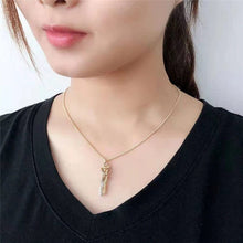 Load image into Gallery viewer, Couple Hugging Pendant Necklace DR Custom Formulations 