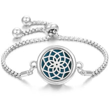 Load image into Gallery viewer, Stainless Steel Perfume Bracelet DR Custom Formulations Silver 6 